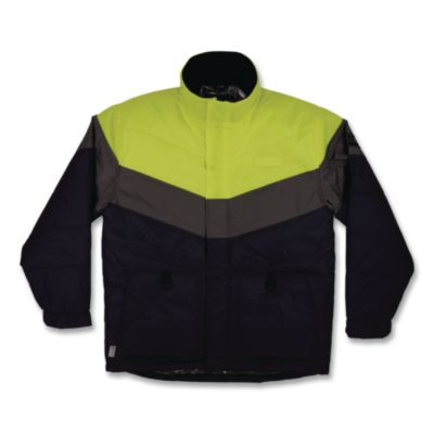 N-Ferno 6464 Insulated Freezer Jacket With Amplifire Heat Reflective Lining, 2X-Large, Navy