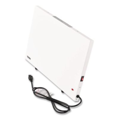 Radiant Panel Heater, 120 W, 22.43 x 1.06 x 14.87, White