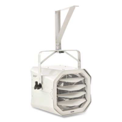 Unit Heater, Horizontal Downflow, 10,000 W, 18.13 x 16.75 x 16.06, White