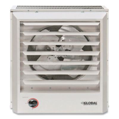 Unit Heater Horizontal Or Vertical Downflow, Multi-Watt, 7,500 W, 19 x 8.5 x 21.43, White