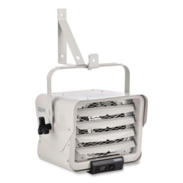 Unit Heater Horizontal Downflow With Remote, 4,700/7,500 W, 14.68 x 15 x 12.5, White