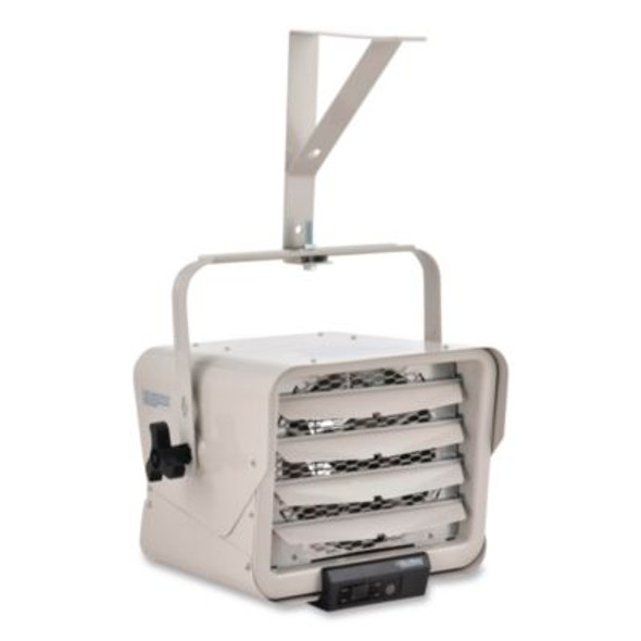 Unit Heater Horizontal Downflow With Remote, 7,500 W, 14.68 x 15 x 12.5, White