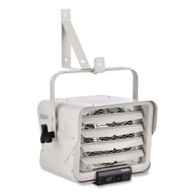 Unit Heater Horizontal Downflow With Remote, 7,500 W, 14.68 x 15 x 12.5, White