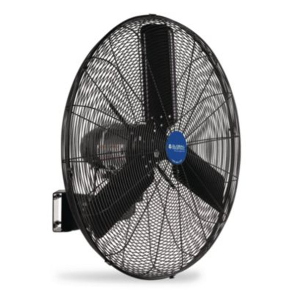 2 Speed Oscillating Outdoor Rated Wall Mount Fan, 30"