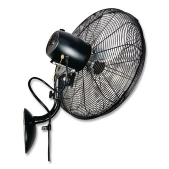 Industrial Wall Mounted Oscillating Fan, 18"