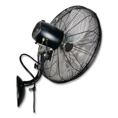 Industrial Wall Mounted Oscillating Fan, 18"