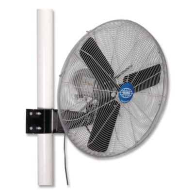 Oscillating Fan, Pole Or Column Mount, 24", 4,050 Cfm, 1/4 Hp