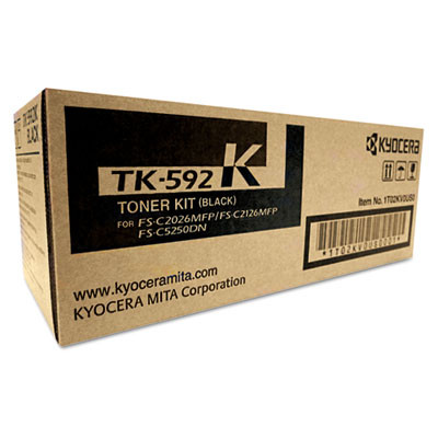 Tk592k Toner, 7,000 Page-Yield, Black