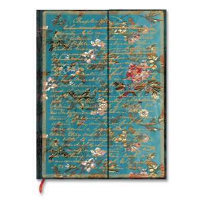 Paperblanks Hardcover Journal, Jane Austen Persuasion Artwork, Medium/College Rule, Multicolor Cover, (72) 9 x 7 Sheets