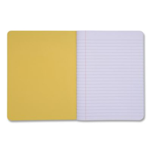Designer Composition Book, Randomly Assorted Banana And Strawberry Cover Designs, Wide/Legal Rule, (80) 9.75 x 7.5 Sheets