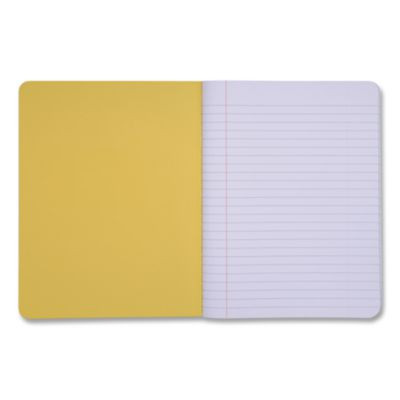 Designer Composition Book, Randomly Assorted Banana And Strawberry Cover Designs, Wide/Legal Rule, (80) 9.75 x 7.5 Sheets