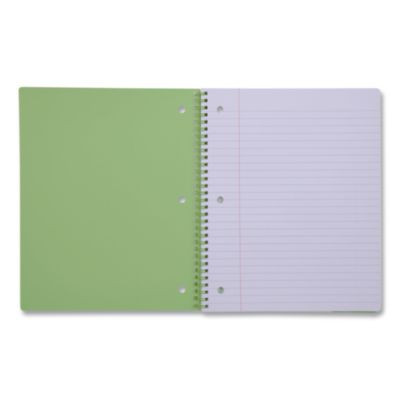 Twin-Wire Notebook, Randomly Assorted Banana And Strawberry Cover Designs, 1-Subject, Wide/Legal Rule, (80) 10.5 x 8.5 Sheets