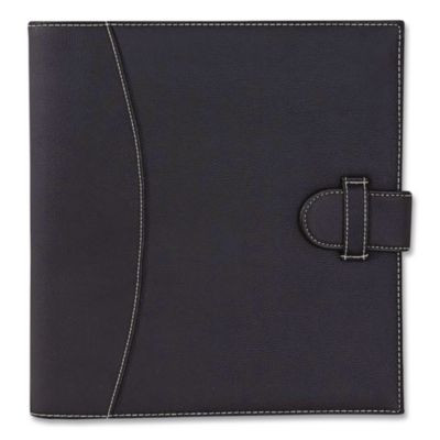 D-Ring Non-View Binder, 3 Rings, 1" Capacity, 8.5 x 11, Black