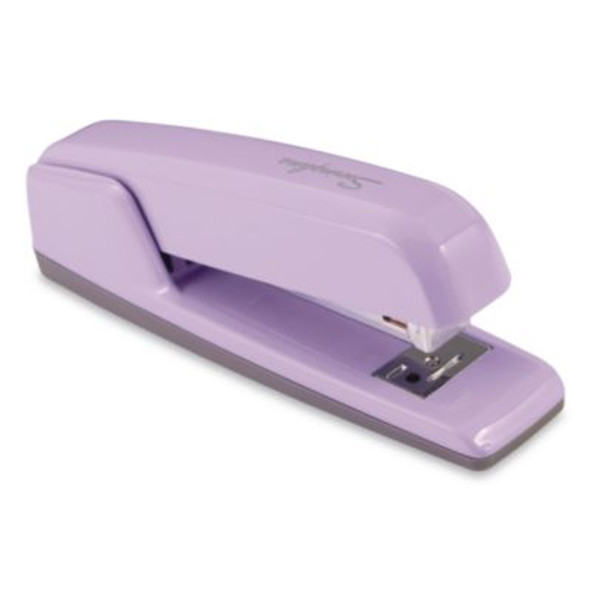747 Business Full Strip Desk Stapler, 30-Sheet Capacity, Lavender