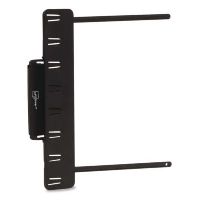Monitor Document And Note Holder, Hold Up To 4 Legal Size Sheets, Plastic, Black
