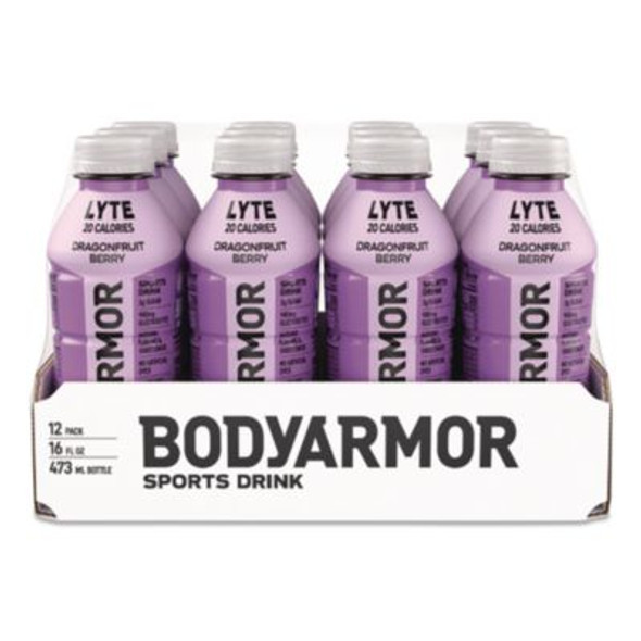 Lyte Sports Drink, Dragonfruit Berry, 16 Oz Bottle, 12/Pack
