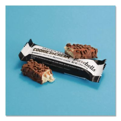 Cookies And Cream Protein Bars, 1.9 Oz Individually Wrapped, 12/Box