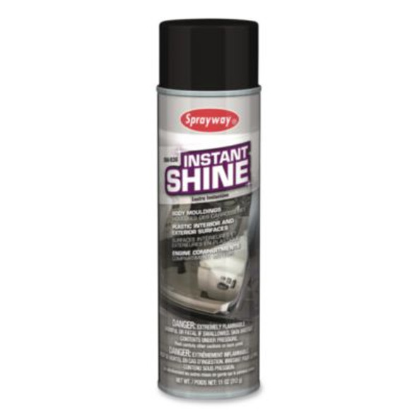 Instant Shine Silicone Spray, 12 Oz Aerosol Can, 12/Carton