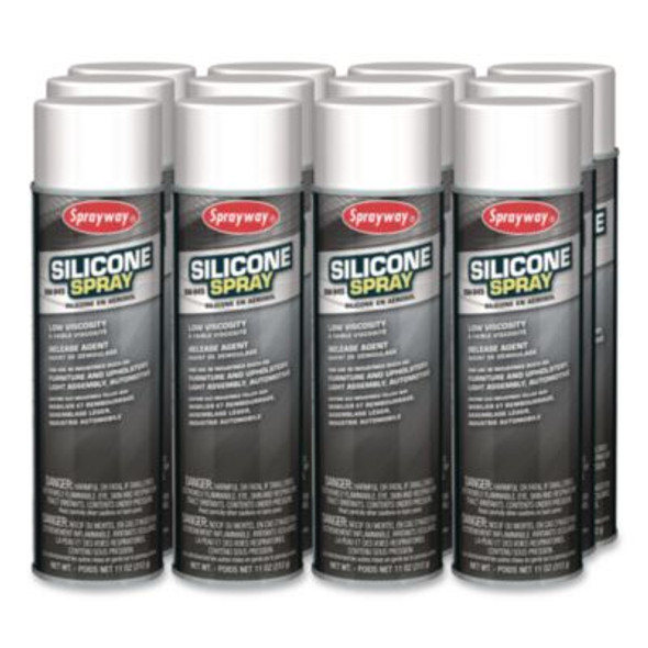 Silicone Spray, 20 Oz Can, 12/Carton