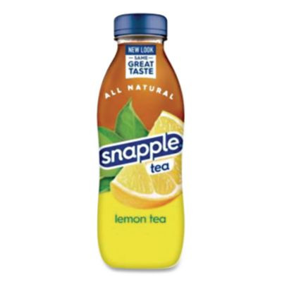 Flavored Tea, Lemon, 16 Oz Bottle, 24/Carton
