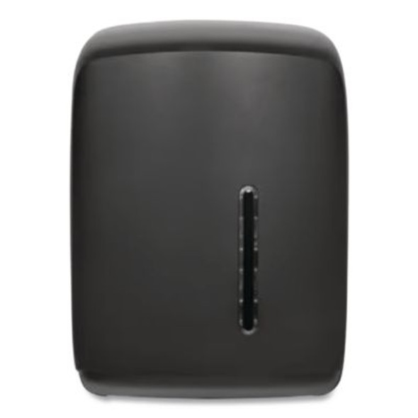 Centerpull Roll Towel Dispenser, 8.99 x 8.7 x 12.65, Black