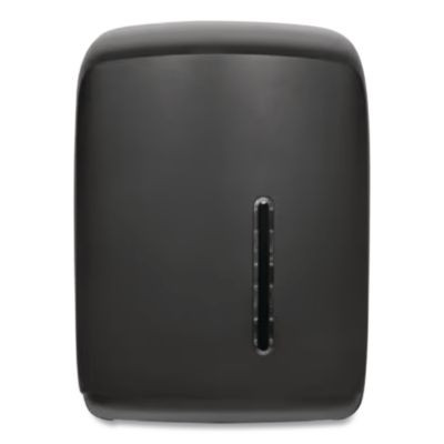 Centerpull Roll Towel Dispenser, 8.99 x 8.7 x 12.65, Black