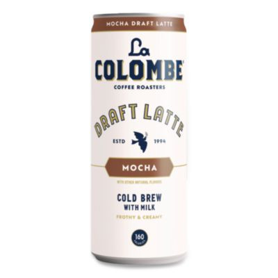Draft Latte Cold Brew, Mocha Latte, 11 Oz Can, 12/Carton