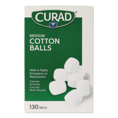 Sterile Cotton Balls, 130/Box