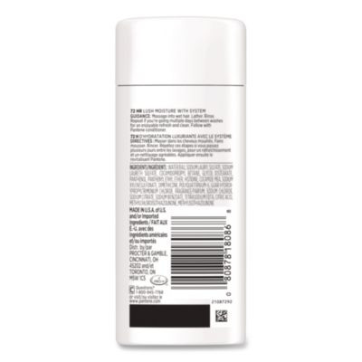 Pro V Daily Moisture Renewal Shampoo, Unscented, 3.38 Oz, 24/Carton
