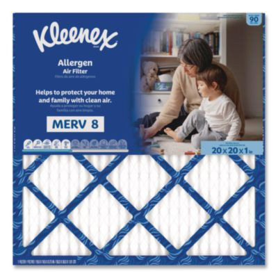 Allergen Air Filter Merv 8, 20 x 20, 6/Carton