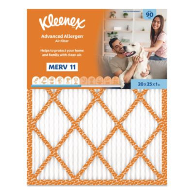 Advanced Allergen Air Filter Merv 11, 20 x 25, 6/Carton