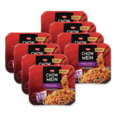 Chow Mein Teriyaki Chicken Noodles, 4 Oz, 8/Carton