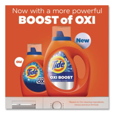 Ultra Oxi Boost Laundry Detergent, He Compatible, 117 Oz Bottle