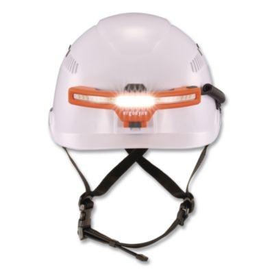 Skullerz 8886 Wide Beam Headlamp With Hard Hat Mount And Rechargeable Power Bank