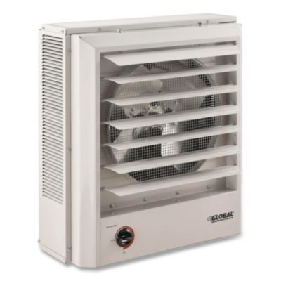 Unit Heater, Horizontal Or Vertical Downflow, 10,000 W, 18.12 x 16.75 x 16.06, White