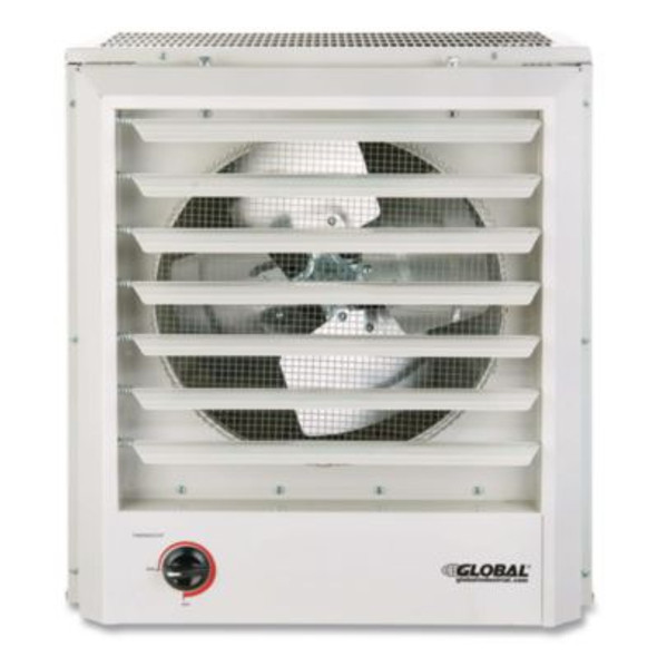 Unit Heater, Horizontal Or Vertical Downflow, 15,000 W, 19 x 13.75 x 21.44, White