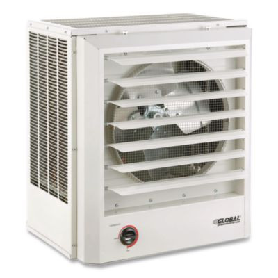 Unit Heater, Horizontal Or Vertical Downflow, 15,000 W, 19 x 13.75 x 21.44, White