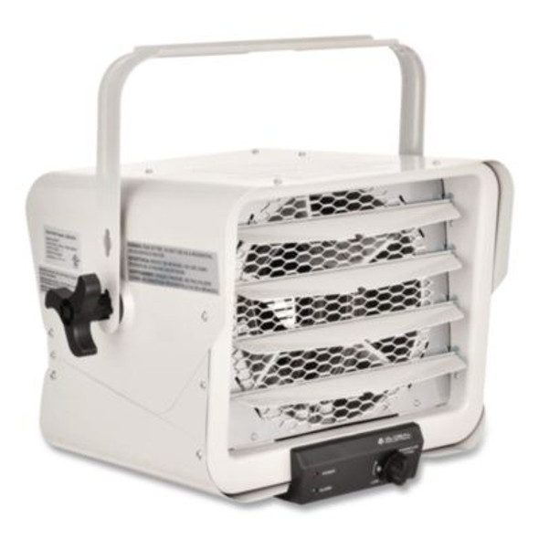Portable Heater With Built-In Thermostat, 3785 W/5,000 W, 14.12 x 17.5 x 19.62, White