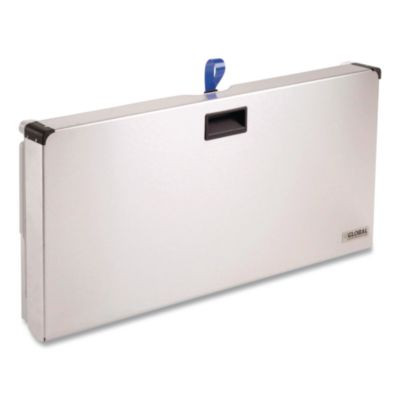 Stainless Steel Baby Changing Station, 34.6 x 17.37, Silver