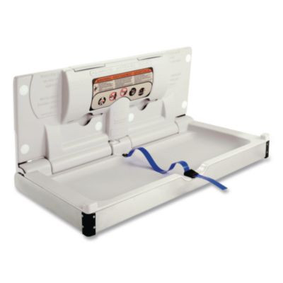 Stainless Steel Baby Changing Station, 34.6 x 17.37, Silver