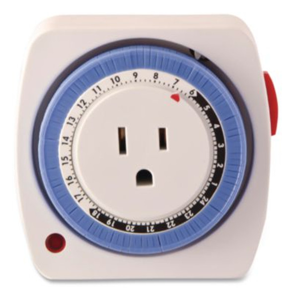 Ac Indoor Timer, Analog, 4 x 3, White