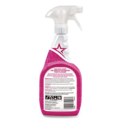 Miracle Bathroom Foam Cleaner, Fruity Scent, 25.4 Oz Trigger Spray Bottle