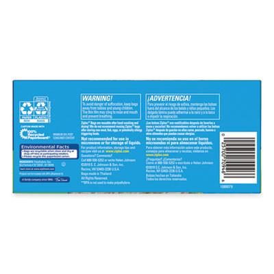 Sandwich Seal Top Bags, 6.5" x 5.88", Clear, 270/Box