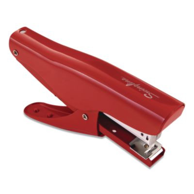 Vintage Plier Stapler, 25-Sheet Capacity, Rio Red