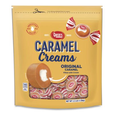 Caramel Creams Candy, 40 Oz Resealable Bag