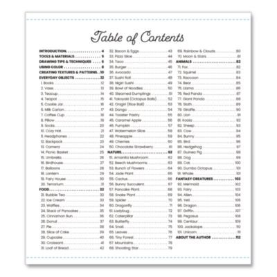 101 Super Cute Things To Draw Book, Written By Lauren Bergstrom, Paperback, All Ages, 112 Pages