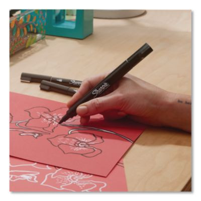 Creative Markers, Assorted Tips, Assorted Colors, 10/Pack