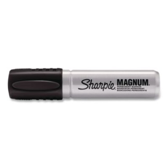 Magnum Permanent Marker, Broad Chisel Tip, Black, 72/Carton