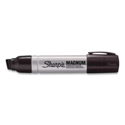 Magnum Permanent Marker, Broad Chisel Tip, Black, 72/Carton