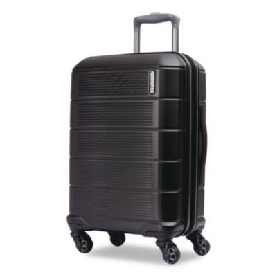 Stratum 2.0 Hardside Spinner Suitcase, 15 x 9.5 x 22, Jet Black